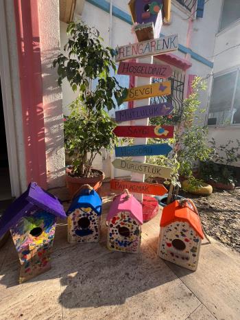 “Minik Eller, Mutlu Kuşlar” Projesi ile Çocuklarda Çevre ve Hayvan Sevgisi Desteklendi