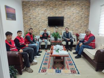 Erdek Kızılay Şube Başkanlığından Okulumuza Ziyaret